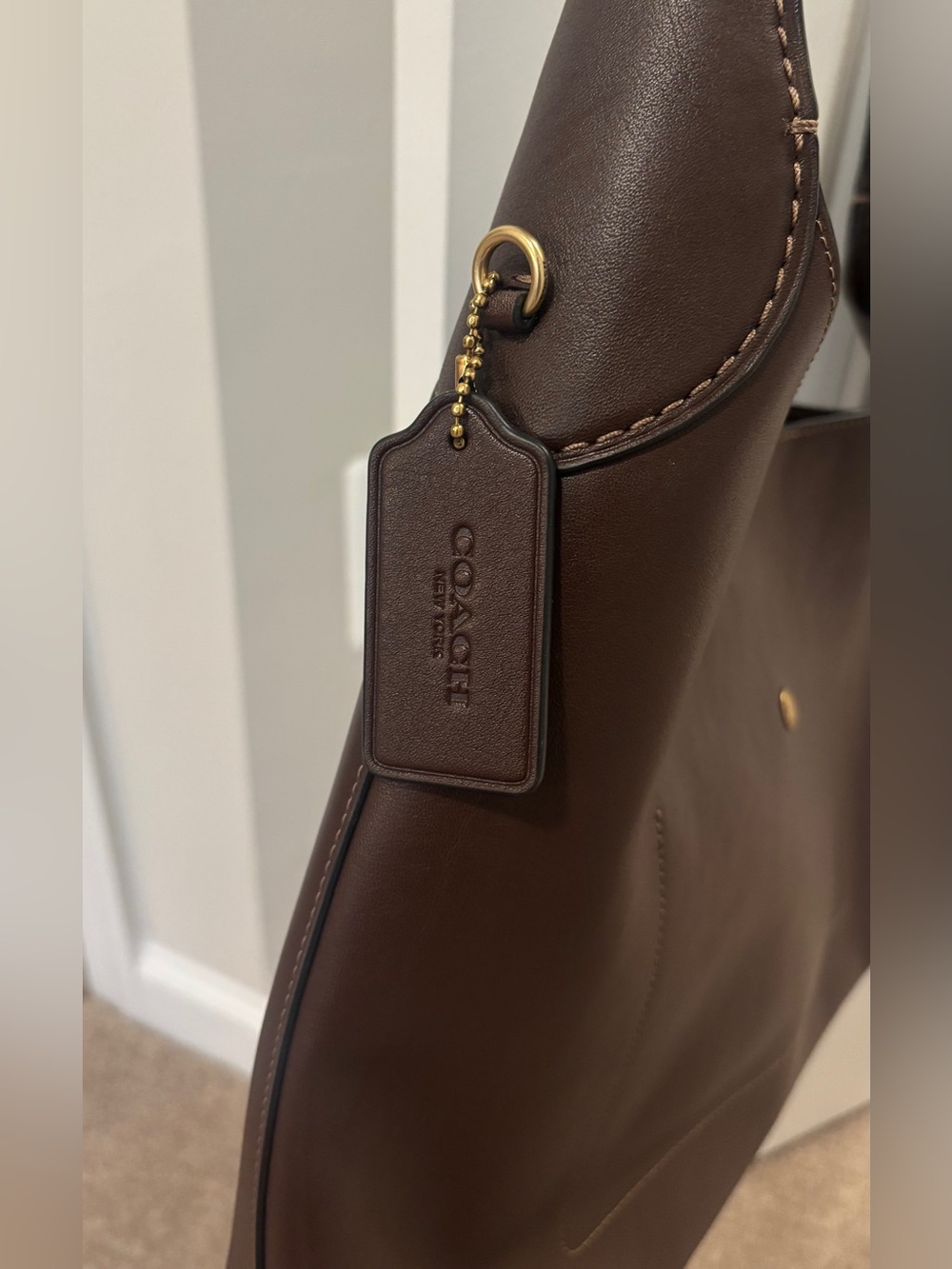 Coach Brooklyn Shoulder Bag 34 - Maple - Picture 3 of 9